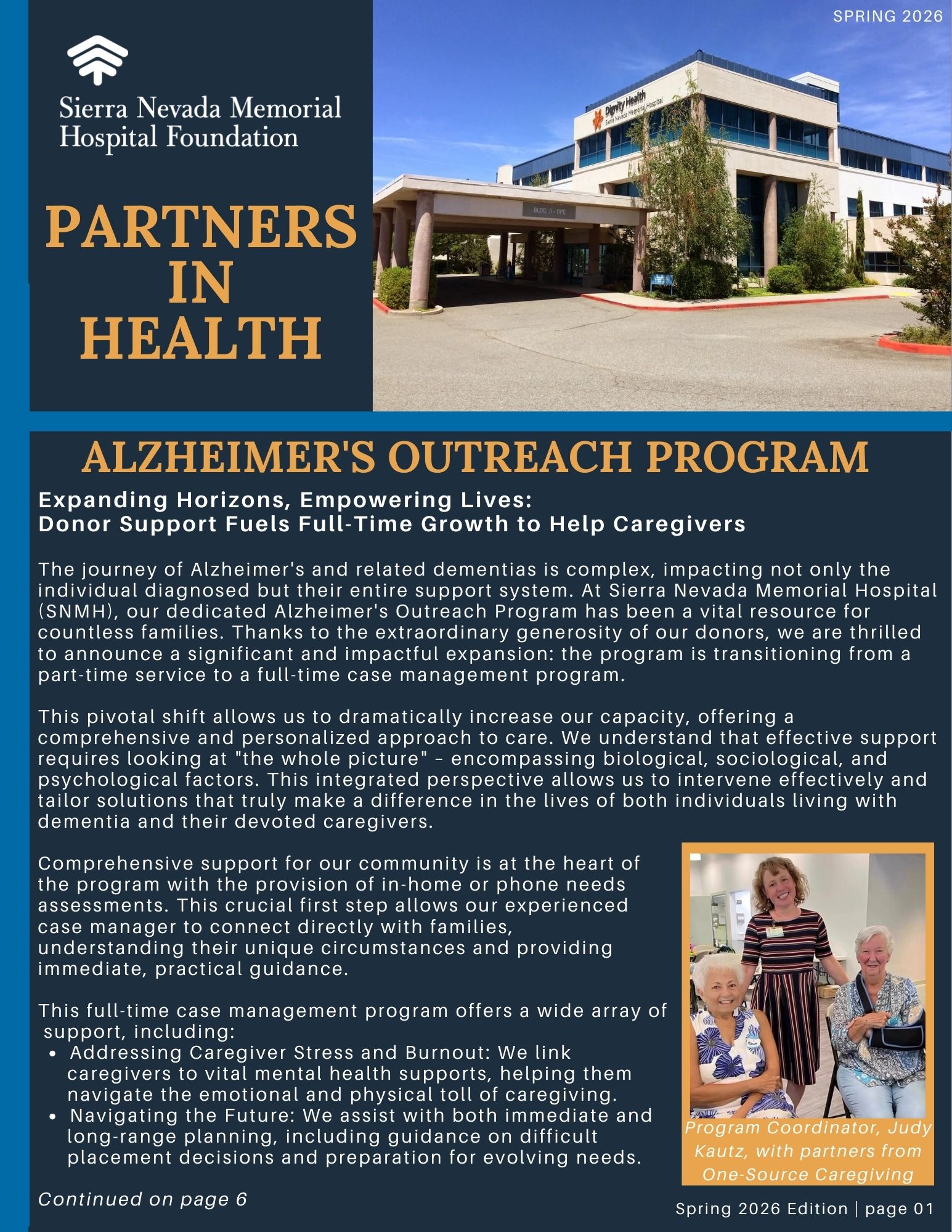 SNMHF Spring Newsletter 2026