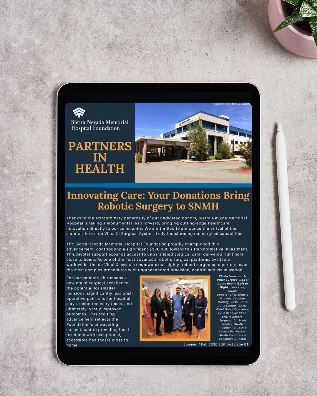 SNMHF Newsletter Summer / Fall 2026